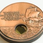 Brass Commemorative Medallion